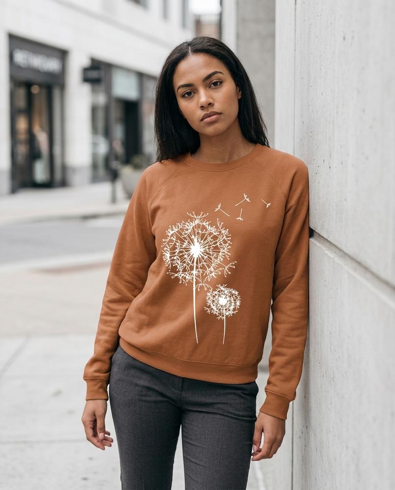 Statement Street - Nolan | Bedruckt Langärmlig Sweatshirt Damen