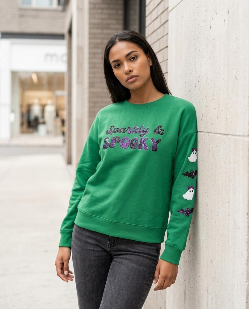 Statement Street - Casin | Langärmlig Verziert Sweatshirt Damen