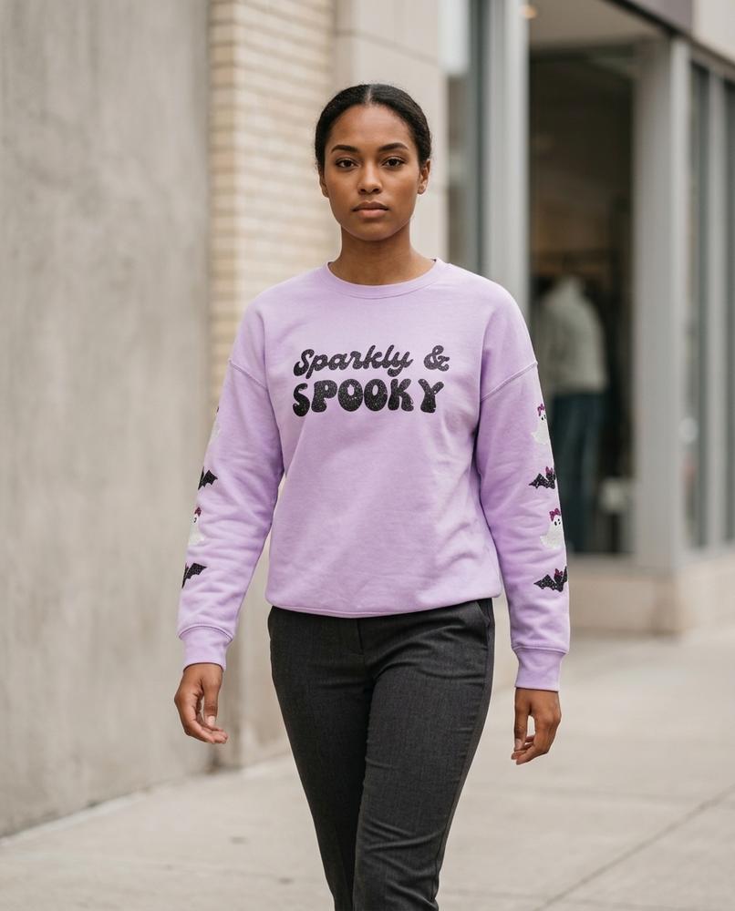 Statement Street - Casin | Langärmlig Verziert Sweatshirt Damen