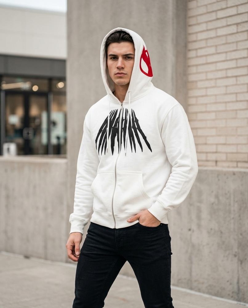 Statement Street - Kesan | Bedruckt Verziert Hoodie Unisex