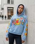 Statement Street - Neral | Bedruckter Verkürzter Hoodie Unisex