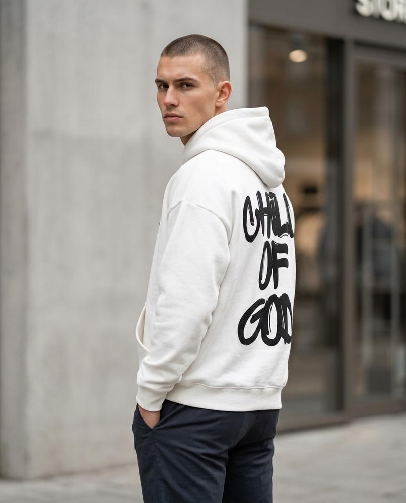 Statement Street - Sesen | Bedruckt Langärmlig Hoodie Unisex