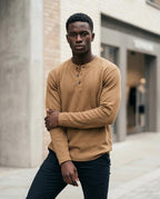 Statement Street - Niram | Langärmliges Strukturiertes Shirt Herren