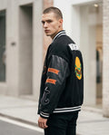 Statement Street - Nonor | Langärmlige Bestickte Jacke Herren