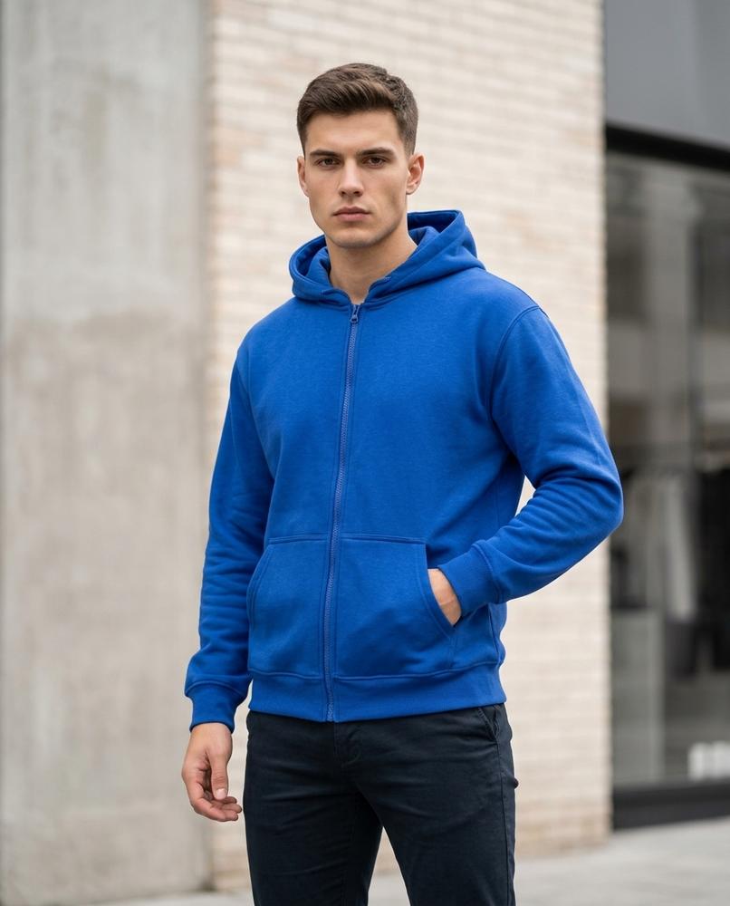 Statement Street - Visin | Unifarbener Langärmliger Hoodie Unisex