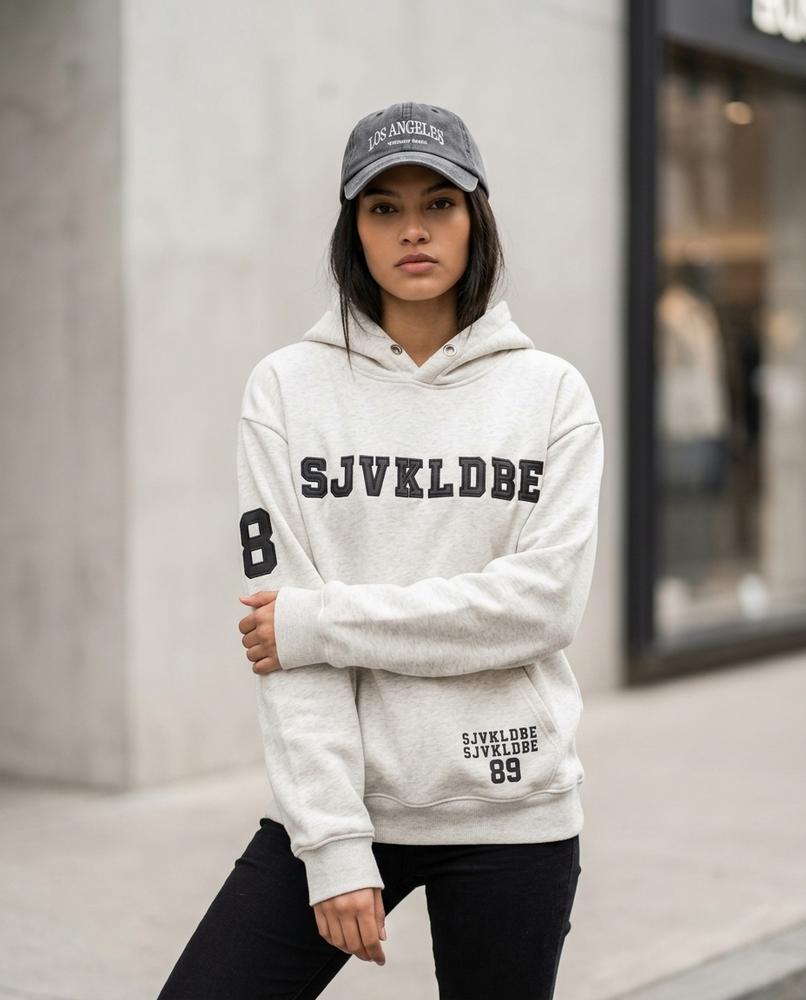 Statement Street - Zadan | Bedruckter Baumwoll Hoodie Unisex
