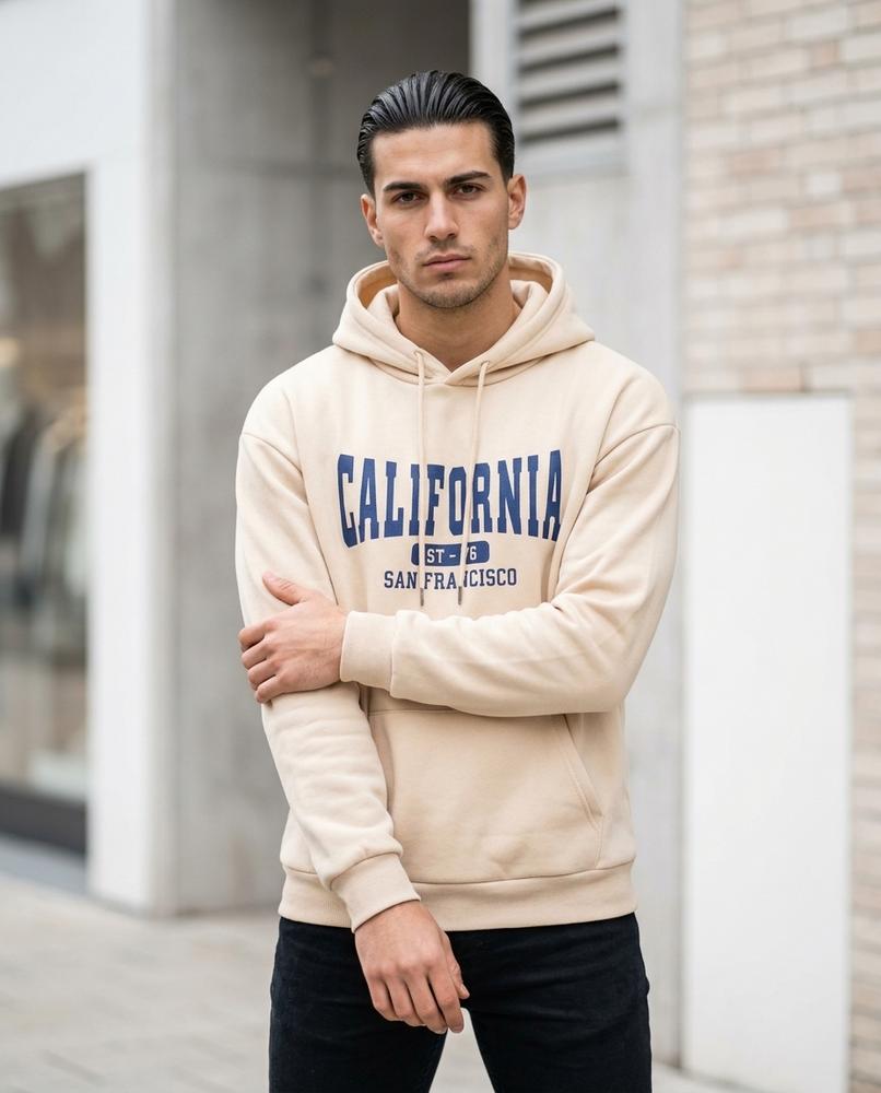 Statement Street - Karal | Langärmliger Bedruckter Hoodie Unisex
