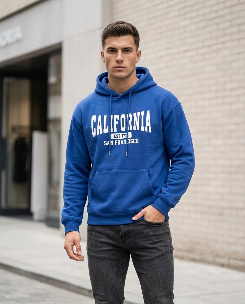 Statement Street - Karal | Langärmliger Bedruckter Hoodie Unisex