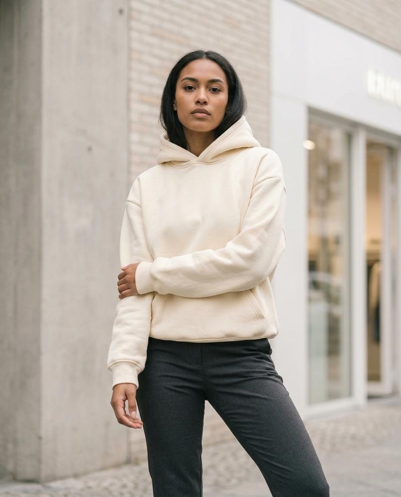 Statement Street - Elvan | Gefüttert Überschnitten Hoodie Unisex