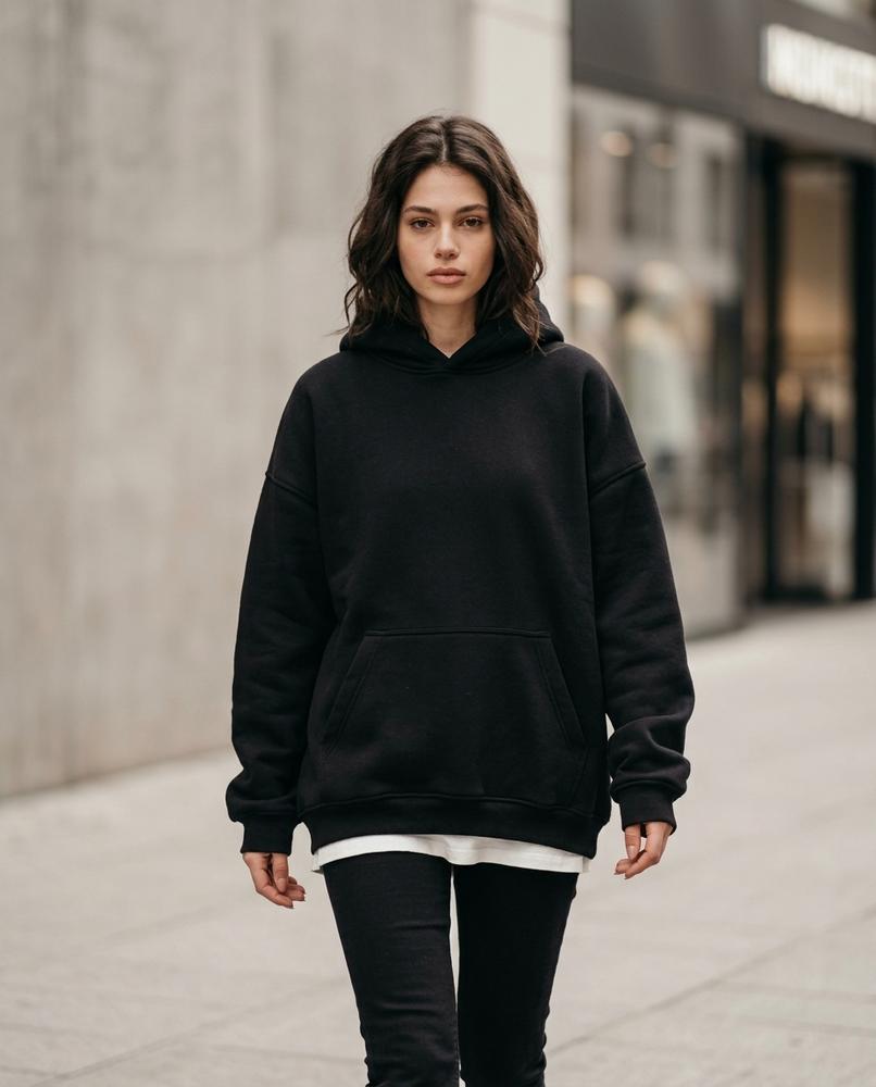 Statement Street - Elvan | Gefüttert Überschnitten Hoodie Unisex