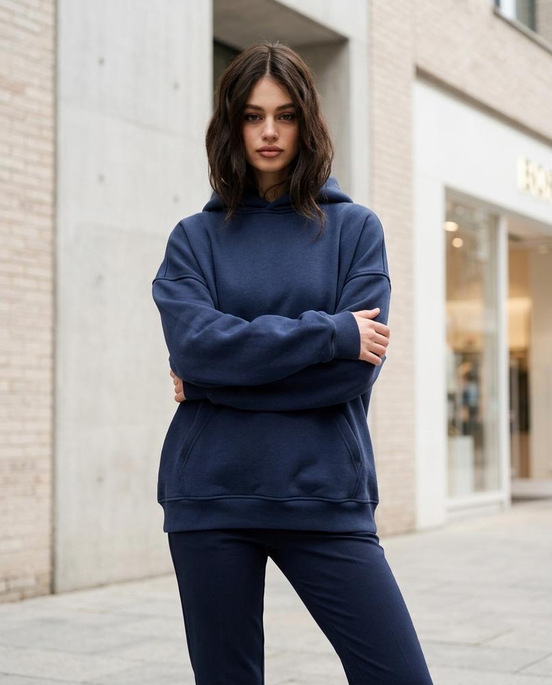 Statement Street - Elvan | Gefüttert Überschnitten Hoodie Unisex