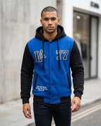 Statement Street - Senor | Zweifarbig Geknöpft Hoodie Herren