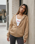 Statement Street - Dazan | Reißverschluss Oversized Hoodie Damen