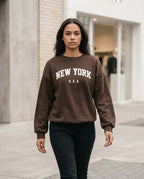 Statement Street - Niver | Langärmlig Bedruckt Sweatshirt Unisex
