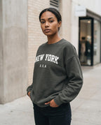 Statement Street - Niver | Langärmlig Bedruckt Sweatshirt Unisex