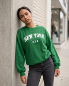 Statement Street - Niver | Langärmlig Bedruckt Sweatshirt Unisex