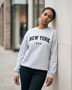 Statement Street - Niver | Langärmlig Bedruckt Sweatshirt Unisex