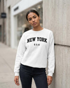 Statement Street - Niver | Langärmlig Bedruckt Sweatshirt Unisex