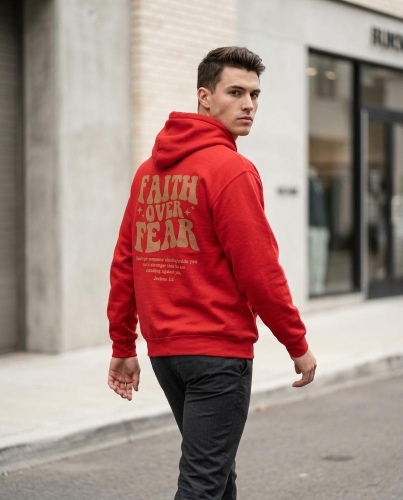 Statement Street - Levin | Bedruckt Oversized Hoodie Unisex