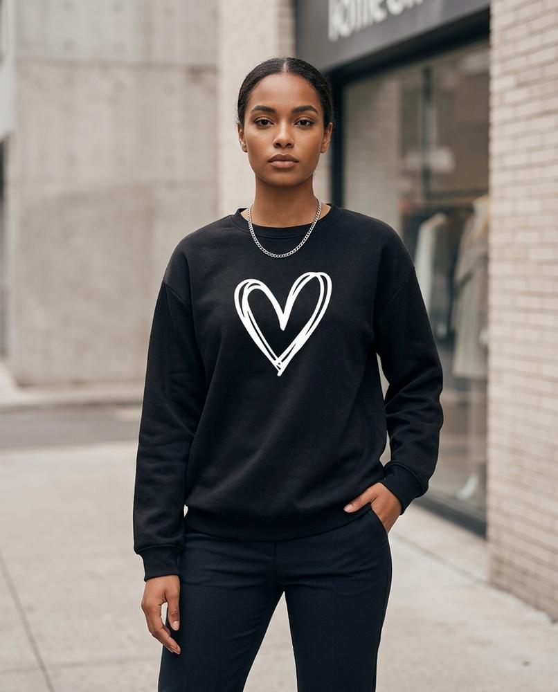 Statement Street - Nilin | Bedrucktes Langärmliges Sweatshirt Damen