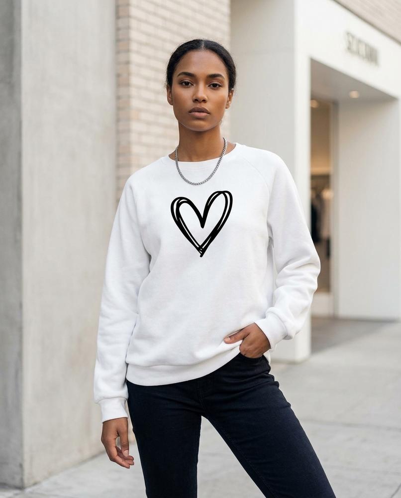 Statement Street - Nilin | Bedrucktes Langärmliges Sweatshirt Damen