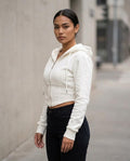 Statement Street - Casen | Tailliert Kurzgeschnitten Hoodie Damen