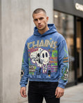 Statement Street - Rotor | Gewaschen Bedruckt Hoodie Unisex