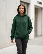 Statement Street - Elmar | Locker Geschnittener Känguru Hoodie Unisex