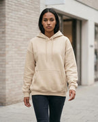 Statement Street - Elmar | Locker Geschnittener Känguru Hoodie Unisex