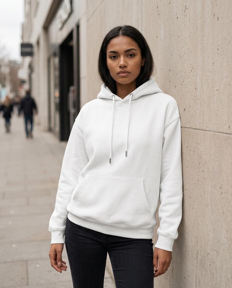 Statement Street - Elmar | Locker Geschnittener Känguru Hoodie Unisex