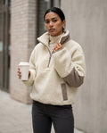 Statement Street - Kemir | Flauschig Hochschließend Jacke Damen