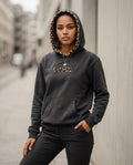 Statement Street - Kasin | Kurzgeschnittener Gemusterter Hoodie Damen