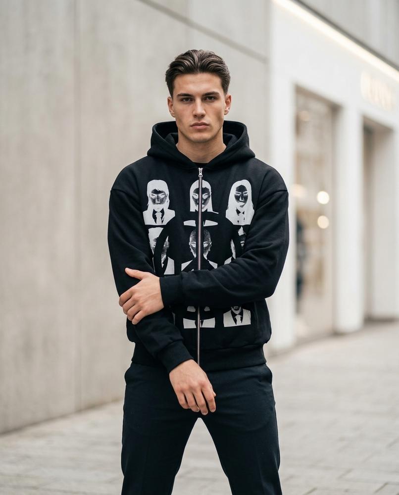 Statement Street - Lovan | Bedruckt Oversized Hoodie Unisex