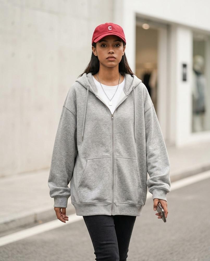 Statement Street - Sazan | Weiter Baumwollener Hoodie Unisex