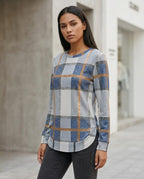 Statement Street - Roken | Langärmlige Karierte Tunika Damen