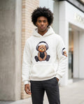Statement Street - Rimon | Flauschig Appliziert Hoodie Herren