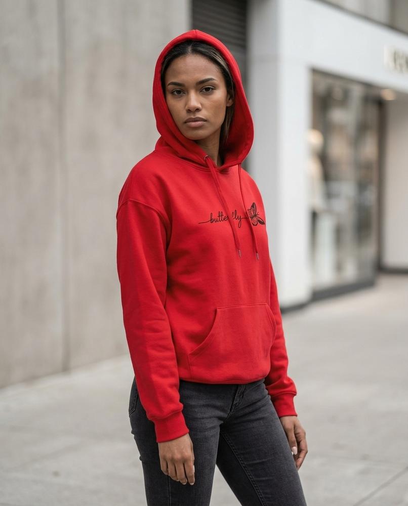 Statement Street - Zekar | Langärmlig Bedruckt Hoodie Damen