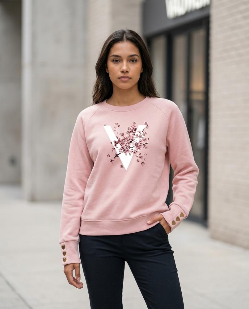 Statement Street - Ramon | Gefüttertes Bedrucktes Sweatshirt Damen