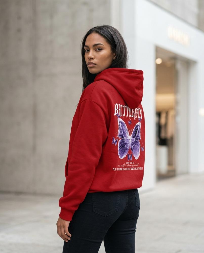 Statement Street - Kemor | Bedruckter Sweat Hoodie Damen