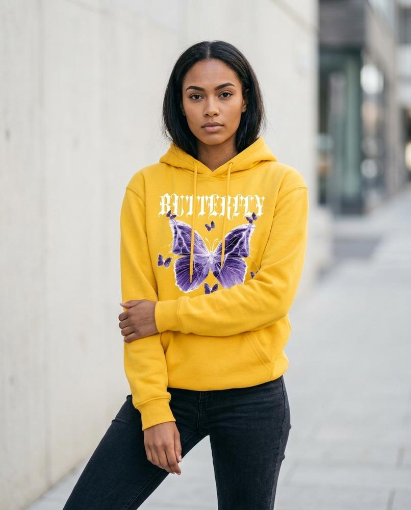 Statement Street - Kemor | Bedruckter Sweat Hoodie Damen