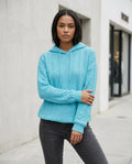 Statement Street - Yoren | Strukturiert Gestrickt Hoodie Damen