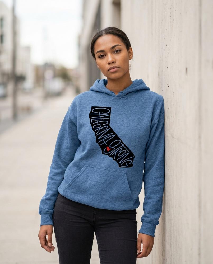 Statement Street - Nilom | Bedruckter Langärmliger Hoodie Damen