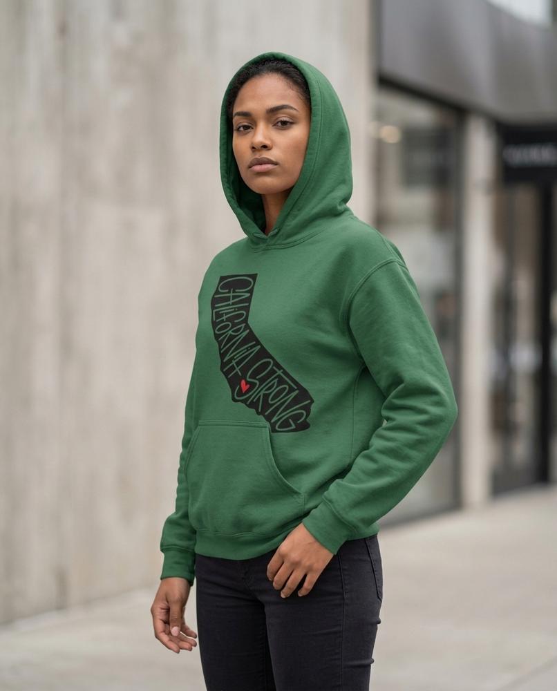 Statement Street - Nilom | Bedruckter Langärmliger Hoodie Damen