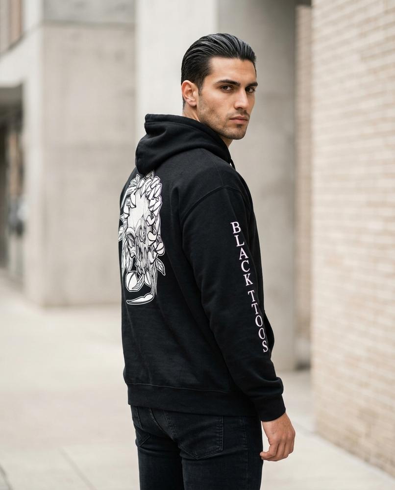 Statement Street - Romor | Langärmliger Bedruckter Hoodie Unisex