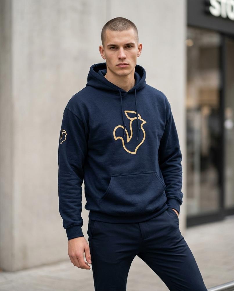 Statement Street - Misan | Langärmlig Bedruckt Hoodie Unisex