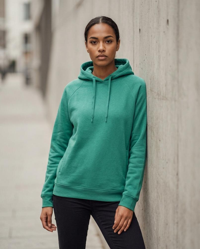 Statement Street - Kalev | Langärmliger Seitlich Geschlitzter Hoodie Damen