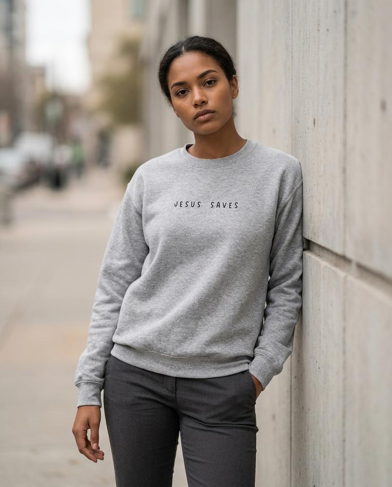 Statement Street - Raven | Langärmliges Bedrucktes Sweatshirt Unisex