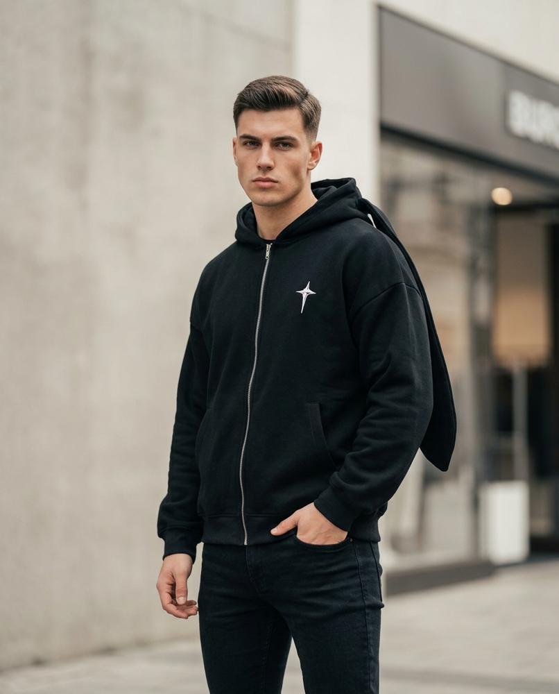 Statement Street - Velor | Ohrenbesetzt Weit Hoodie Unisex