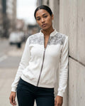 Statement Street - Daron | Zweifarbige Strukturierte Jacke Damen