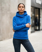 Statement Street - Minal | Tailliert Hochgeschlossen Hoodie Damen